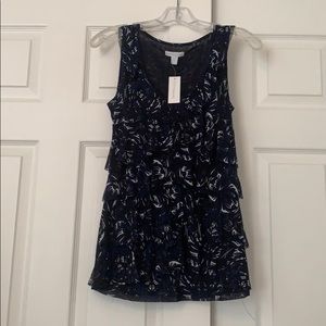 Sleeveless Patterned blouse NWT